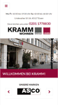 Mobile Screenshot of kramm-wohnen.de